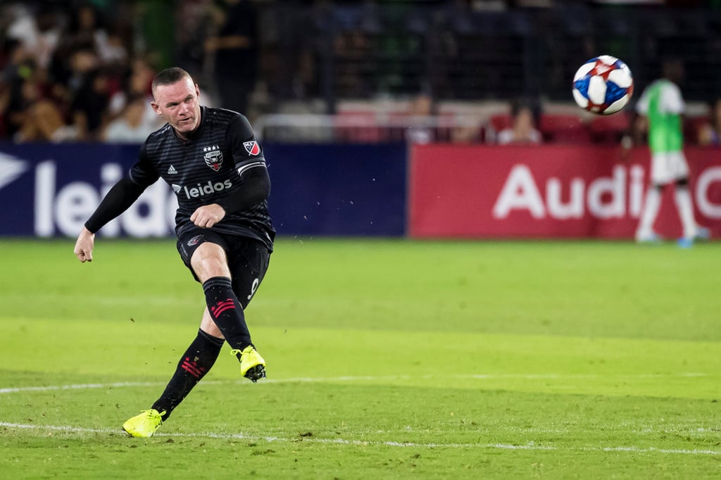 Wayne Rooney in action for DC United during a Major League Soccer game against Philadelphia Union. Photo: USA Today Sports
