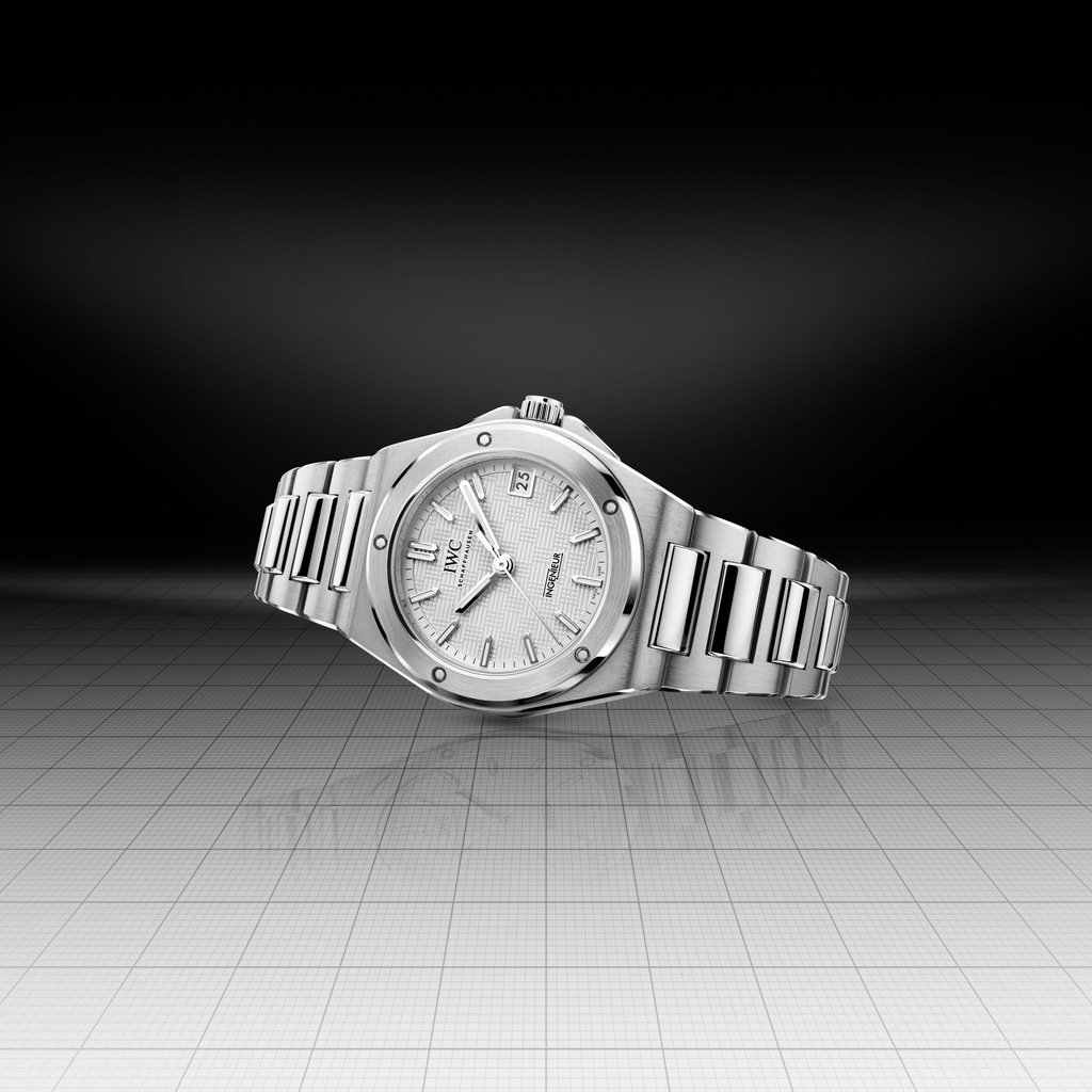 IWC Schaffhausen Ingenieur Automatic 35 with silver-plated dial. Photo: Handout IWC Schaffhausen Ingenieur Automatic 35 with silver-plated dial. Photo: Handout