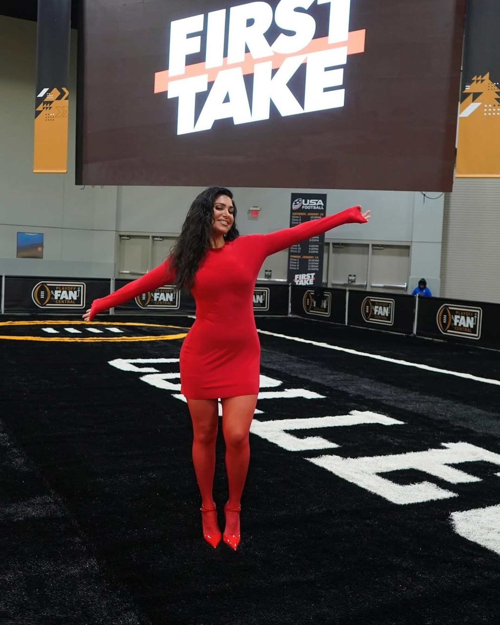 Molly Qerim won an Emmy for Fantasy Football Now. Photo: @mollyqerim/Instagram