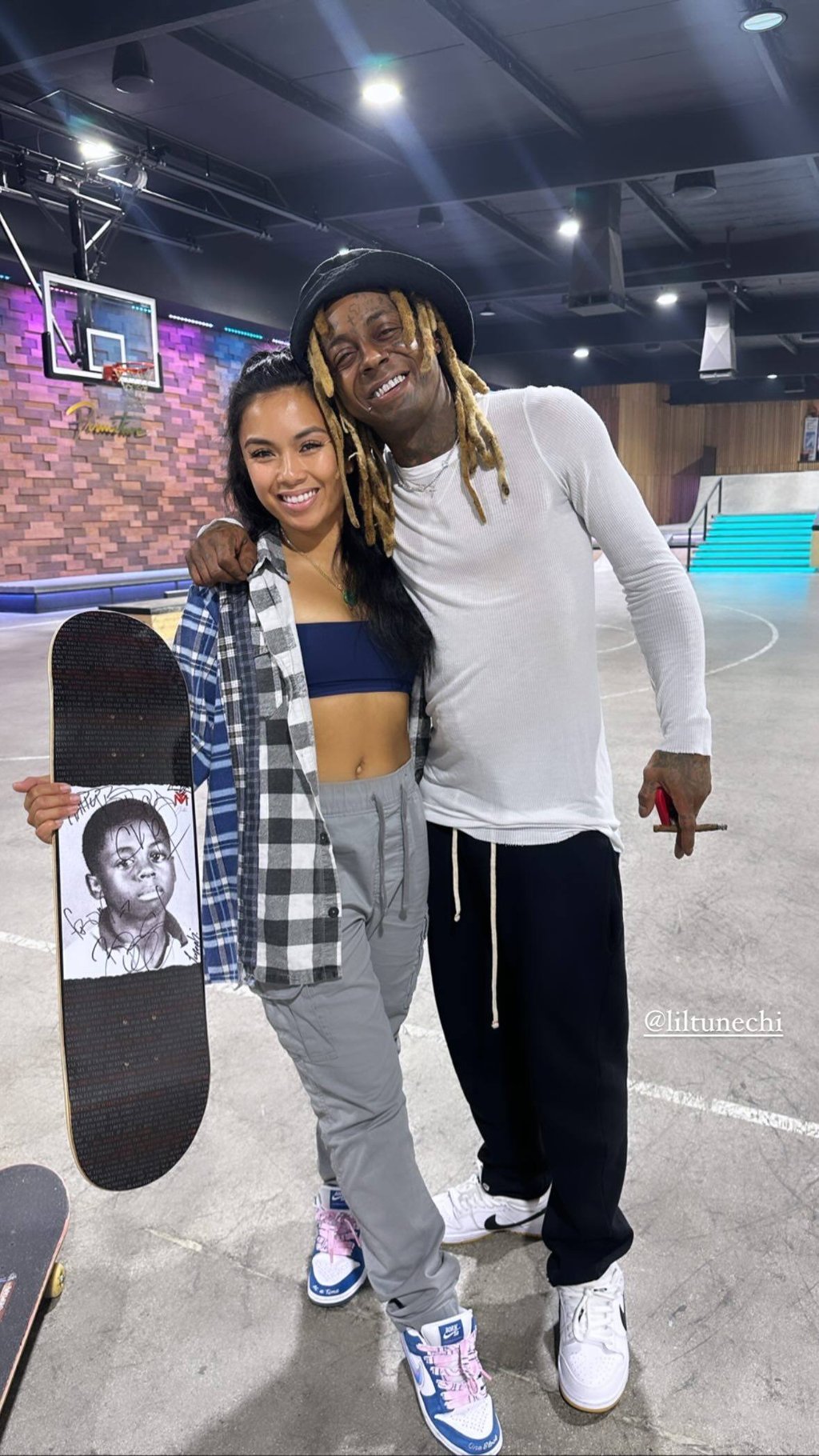 LeahAngelie Murphy has reportedly been working for Lil Wayne since 2023. Photo: @leehah88/Instagram LeahAngelie Murphy has reportedly been working for Lil Wayne since 2023. Photo: @leehah88/Instagram
