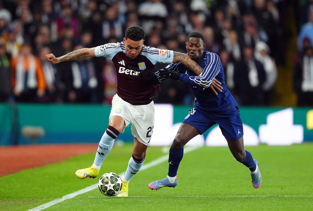 Aston Villa’s Morgan Rogers (left) is likely to play 180 minutes in Double Gameweek 33. Photo: dpa Aston Villa’s Morgan Rogers (left) is likely to play 180 minutes in Double Gameweek 33. Photo: dpa