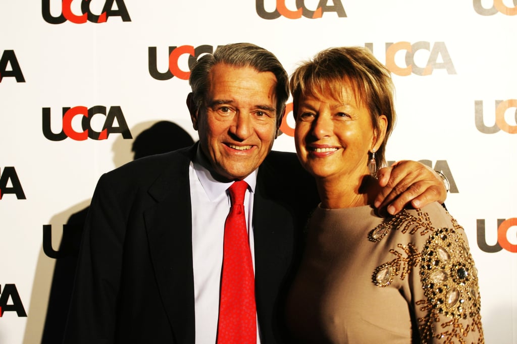 Philanthropist Guy Ullens (left) and wife Myriam, during a party to celebrate the opening of The Ullens Centre for Contemporary Art, in 798 Art District, Beijing, in 2007. Photo: Chang Liang BJ – Imaginechina Philanthropist Guy Ullens (left) and wife Myriam, during a party to celebrate the opening of The Ullens Centre for Contemporary Art, in 798 Art District, Beijing, in 2007. Photo: Chang Liang BJ – Imaginechina