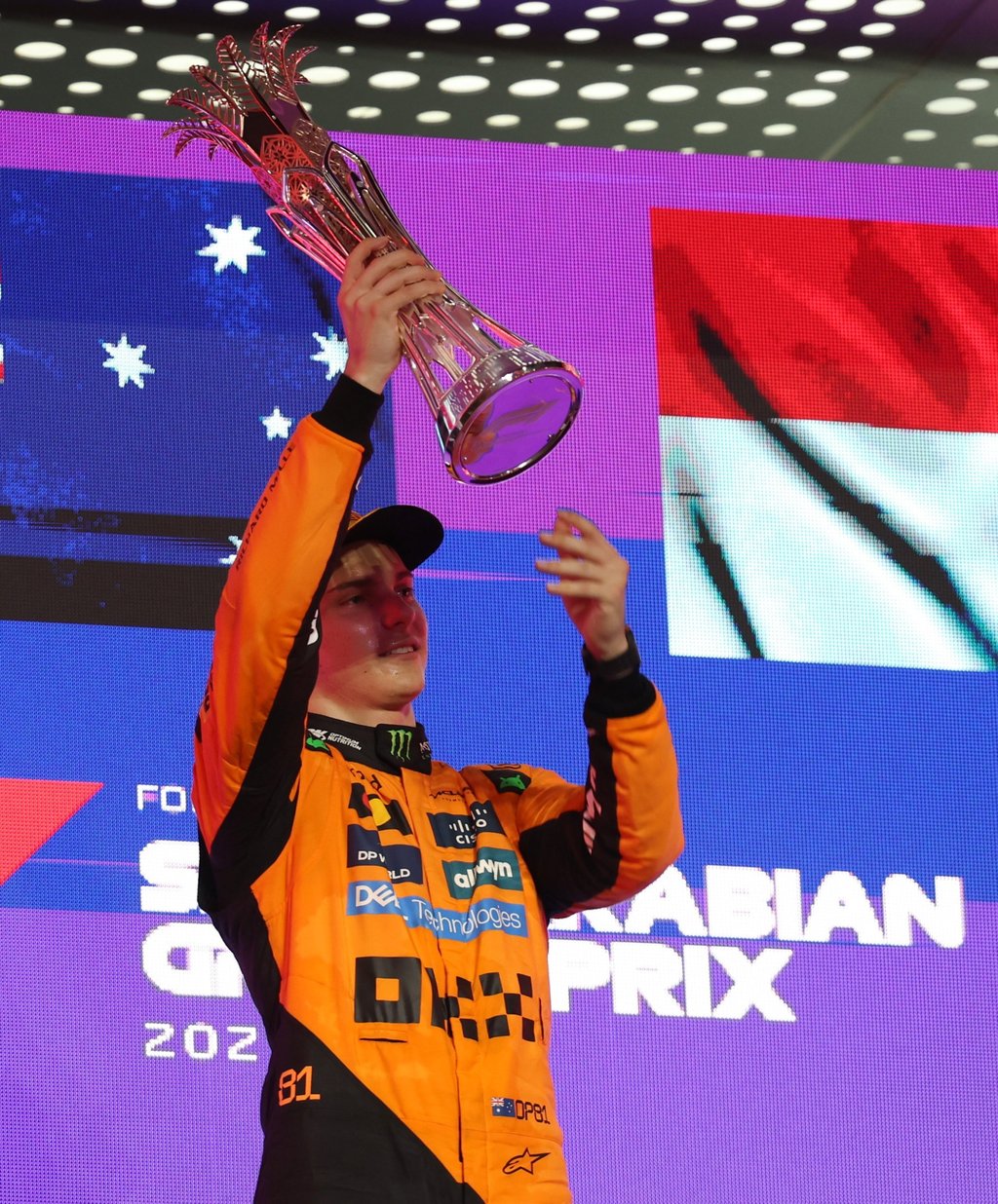 Oscar Piastri leads the championship standings after victory in Jeddah. Photo: EPA Oscar Piastri leads the championship standings after victory in Jeddah. Photo: EPA