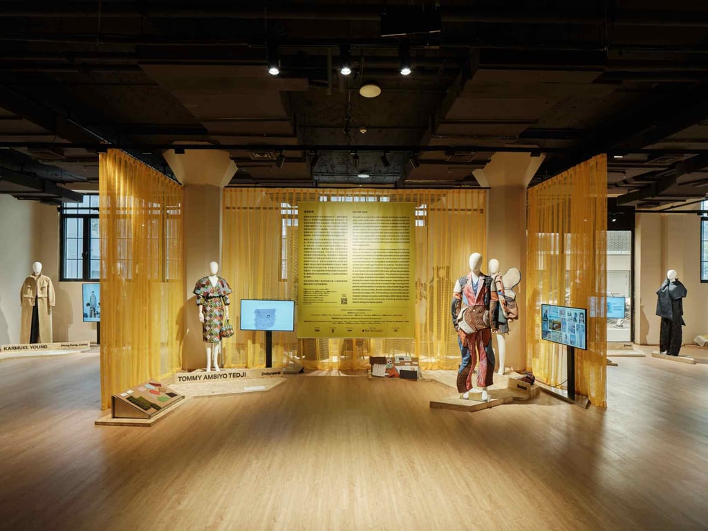 The work of the inaugural Sustasia Fashion Prize finalists is on show at Shanghai’s Suhe Haus. Photo: Shanghai Fashion Week