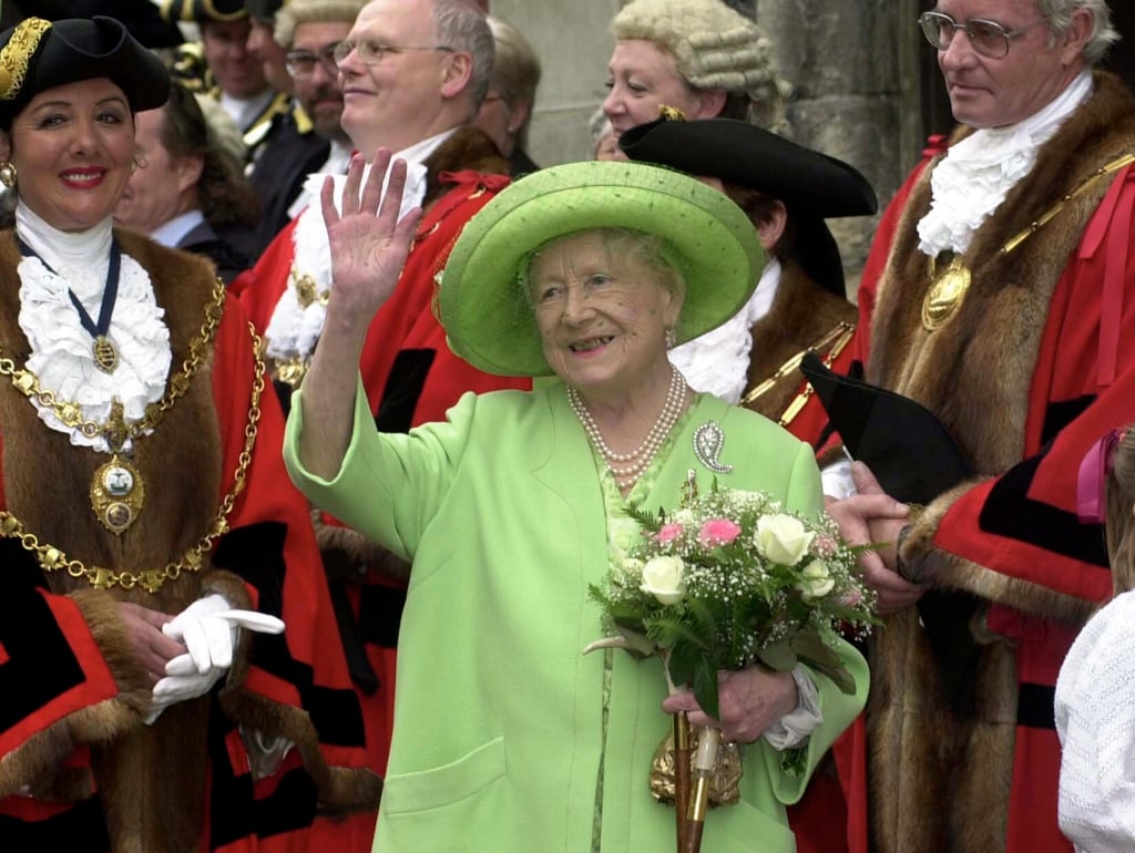 Queen Elizabeth, the Queen Mother, marks her 100th birthday at a public event in Dover, England, in 2000. Photo: Getty Images Queen Elizabeth, the Queen Mother, marks her 100th birthday at a public event in Dover, England, in 2000. Photo: Getty Images