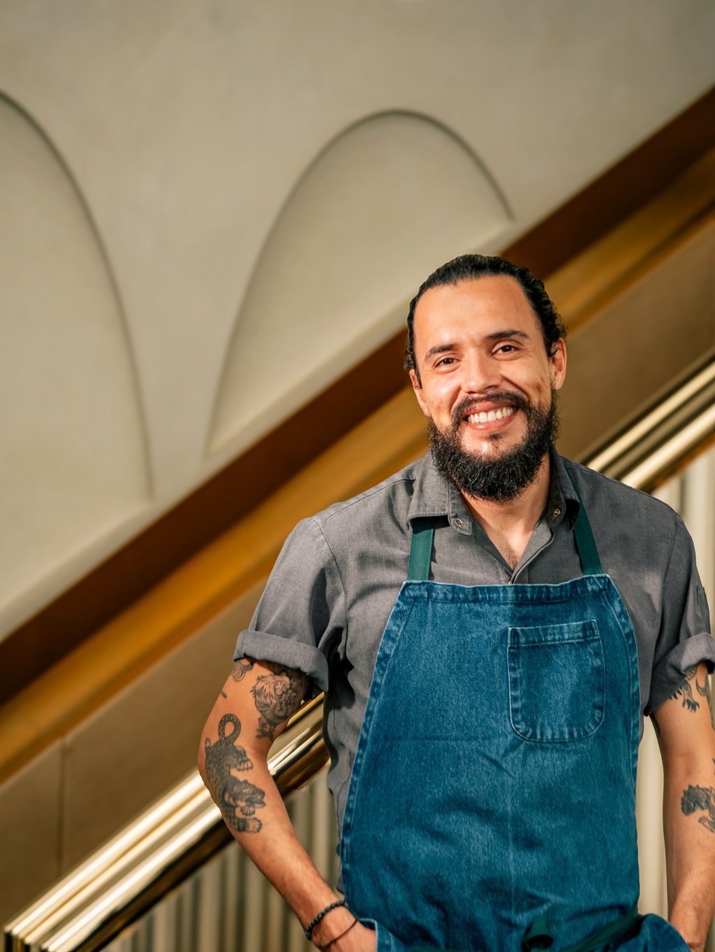 Alonso Luna Zarate is the executive sous chef at Ojo Bangkok at The Standard, Bangkok Mahanakhon hotel. Photo: Ojo Bangkok