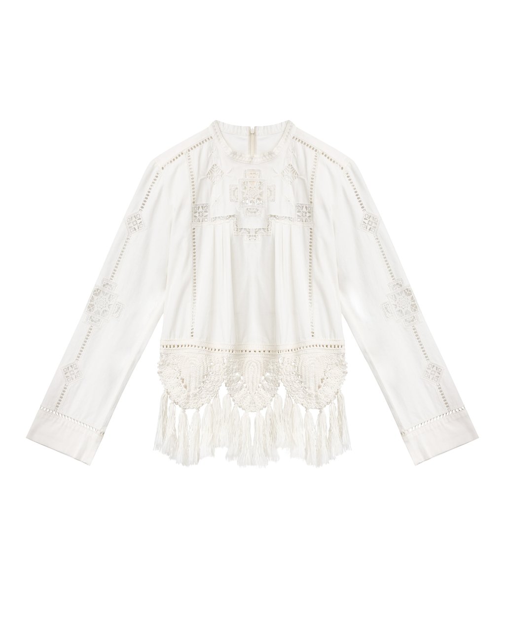 Isabel Marant blouse (US$1,115). Photo: Handout