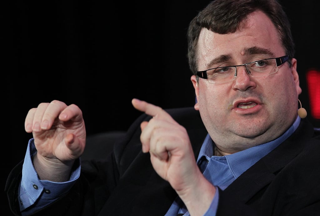 Reid Hoffman speaks at the 2011 Web 2.0 Summit in San Francisco. Photo: Getty Images