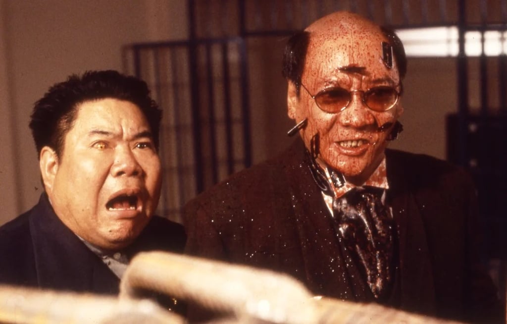 Fan Mei-sheng (left) and William Ho Ka-kui in a still from Riki-Oh: The Story of Ricky. Photo: Fortune Star Media