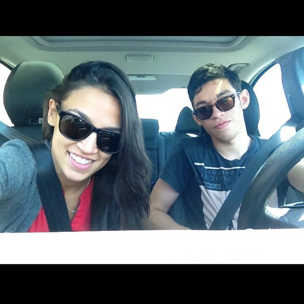 Gabriel Ocasio-Cortez and his sister Alexandria Ocasio-Cortez, aka AOC. Photo: @gabrielocasiocortez/Instagram