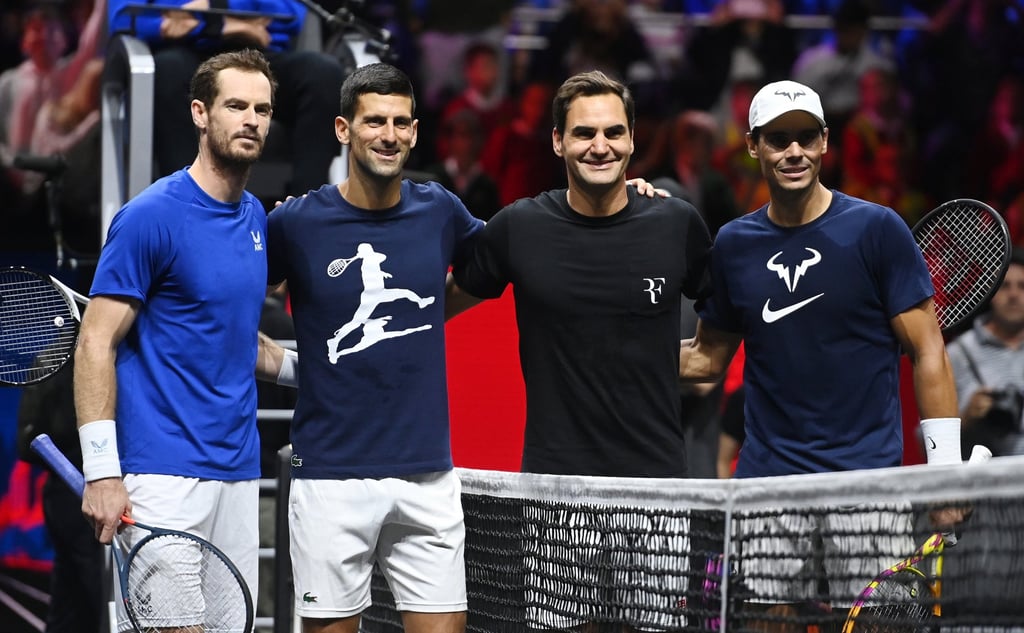 Djokovic’s greatest rivals, (from left) Andy Murray, Roger Federer and Rafael Nadal, have all retired. Photo: EPA-EFE
