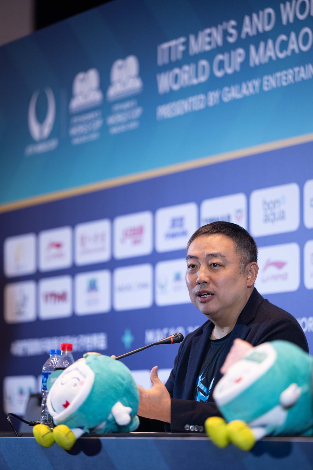 Liu Guoliang wants to raise table tennis’ profile to the level of tennis’ grand slams. Photo: Xinhua