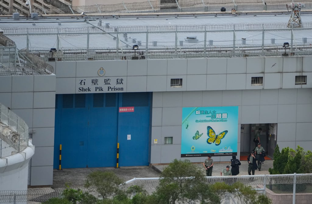 Gary Fan has been released from Shek Pik Prison on Lantau Island. Photo: May Tse Gary Fan has been released from Shek Pik Prison on Lantau Island. Photo: May Tse