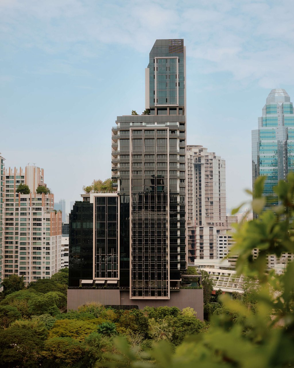 Aman Nai Lert Bangkok is located in Nai Lert Park, a green oasis in the heart of the city. Photo: Handout Aman Nai Lert Bangkok is located in Nai Lert Park, a green oasis in the heart of the city. Photo: Handout