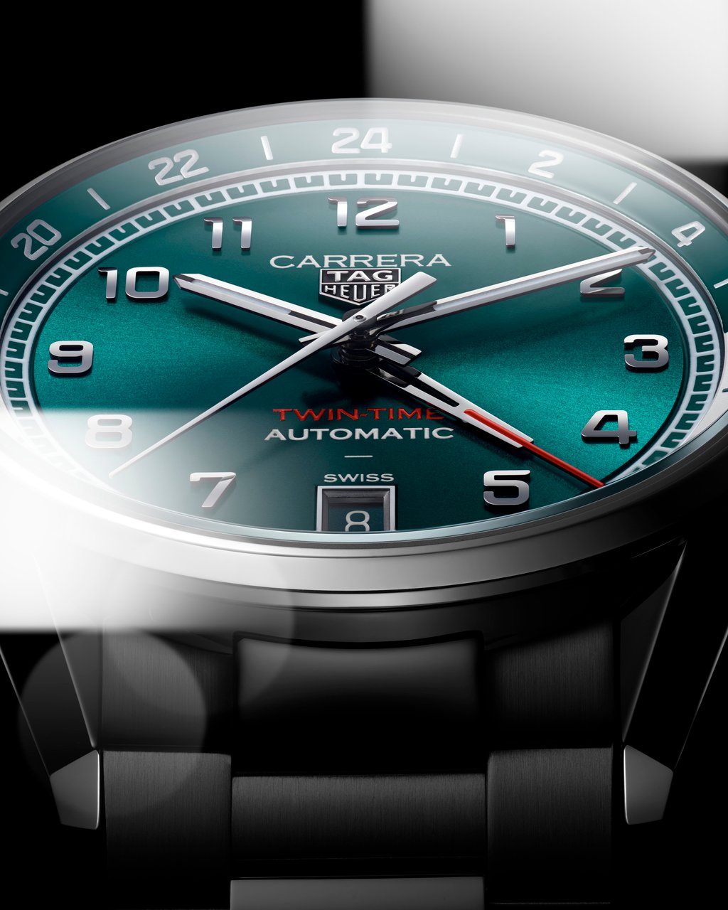 Tag Heuer Carrera Date Twin-Time. Photo: Handout Tag Heuer Carrera Date Twin-Time. Photo: Handout