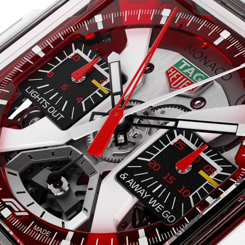 Tag Heuer Monaco F1 Split-Seconds Chronograph. Photo: Handout Tag Heuer Monaco F1 Split-Seconds Chronograph. Photo: Handout