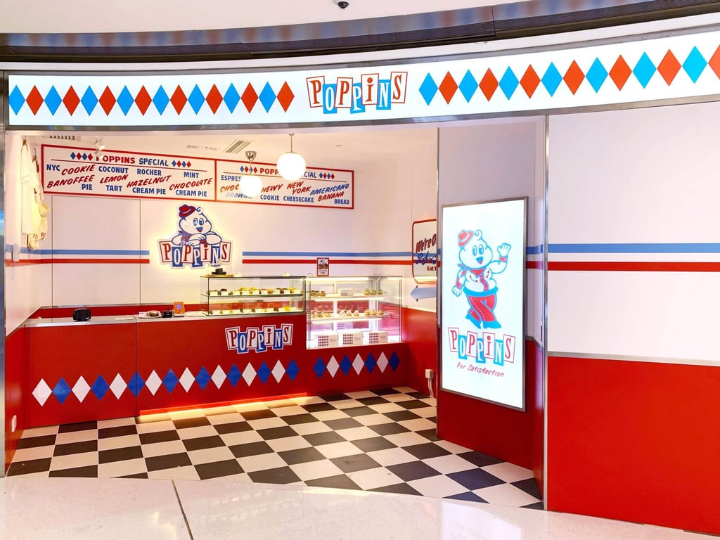 Poppins, a new cookie and cupcake shop in Sha Tin’s New Town Plaza. Photo: Poppins Poppins, a new cookie and cupcake shop in Sha Tin’s New Town Plaza. Photo: Poppins