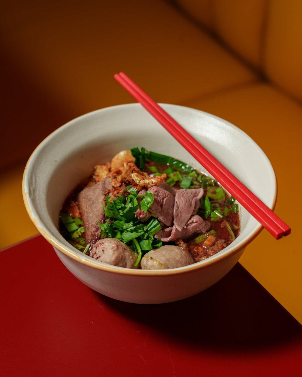 Mama Tiger Noodles serves plenty of Thai-style noodles, including Wagyu boat noodles. Photo: Mama Tiger Noodles
