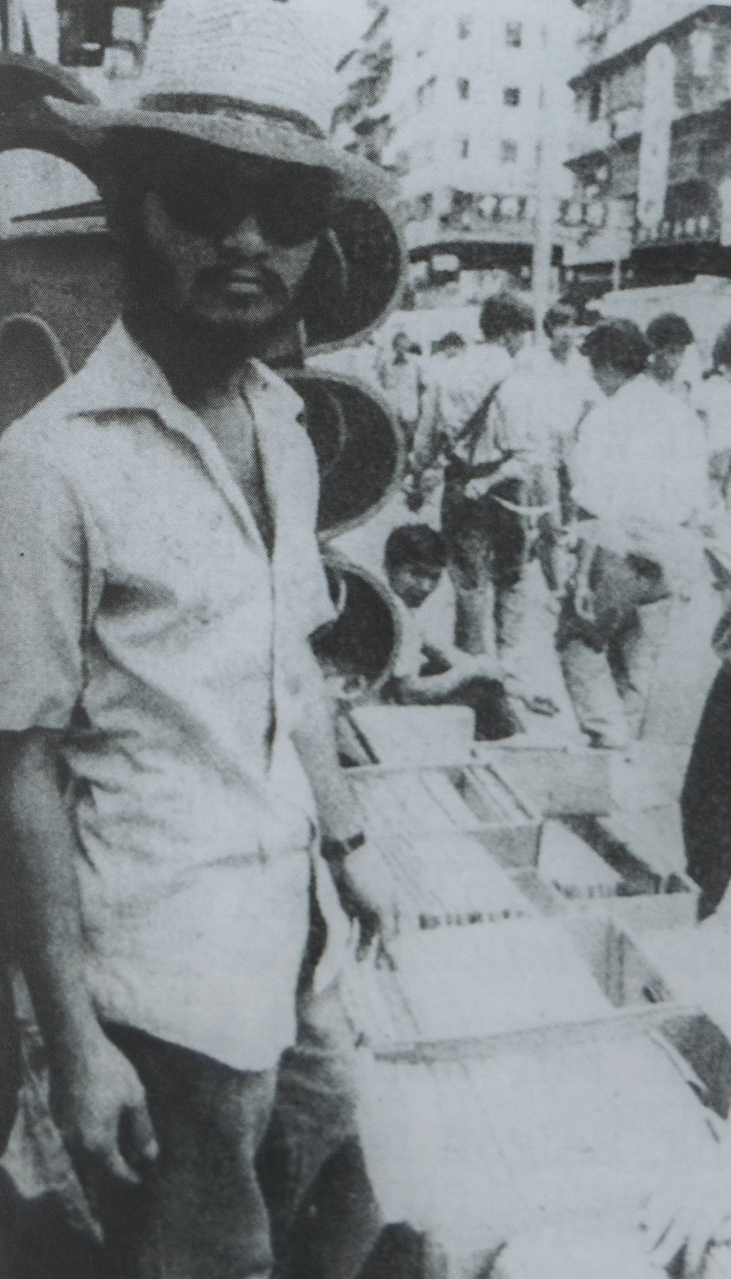 An old photo of Paul Au in Hong Kong, from the book Paul’s Records. Photo: Jocelyn Tam An old photo of Paul Au in Hong Kong, from the book Paul’s Records. Photo: Jocelyn Tam