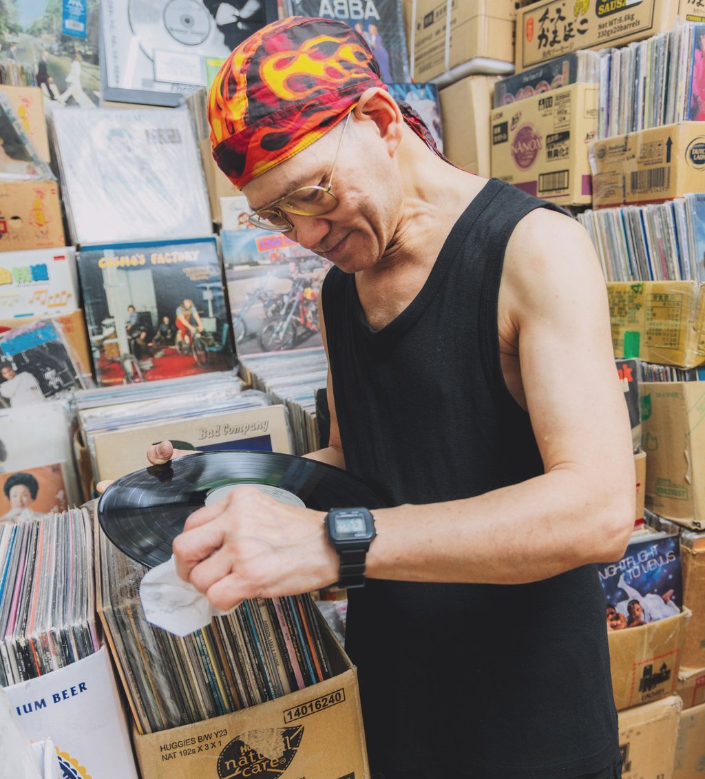 Paul Au pictured at his store, Vinyl Hero. Photo: Jocelyn Tam Paul Au pictured at his store, Vinyl Hero. Photo: Jocelyn Tam
