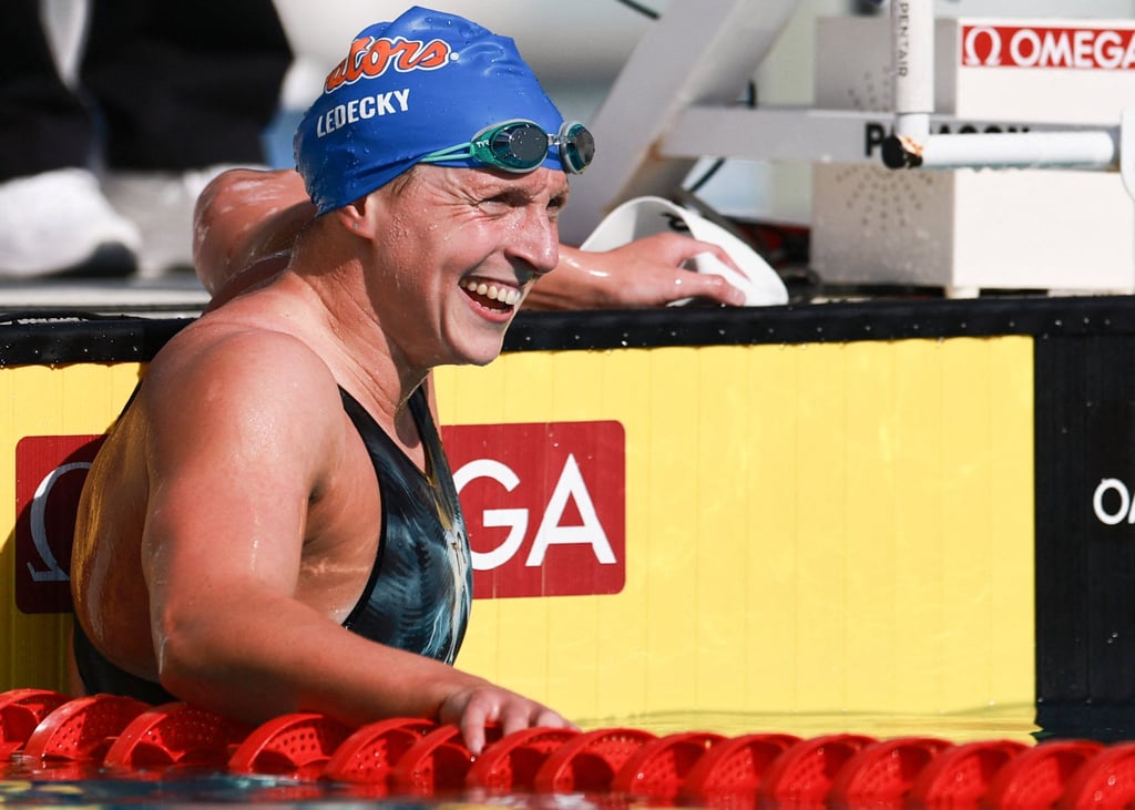 Ledecky now owns the 22 fastest times in the event and is unbeaten since 2010. Photo: AFP Ledecky now owns the 22 fastest times in the event and is unbeaten since 2010. Photo: AFP