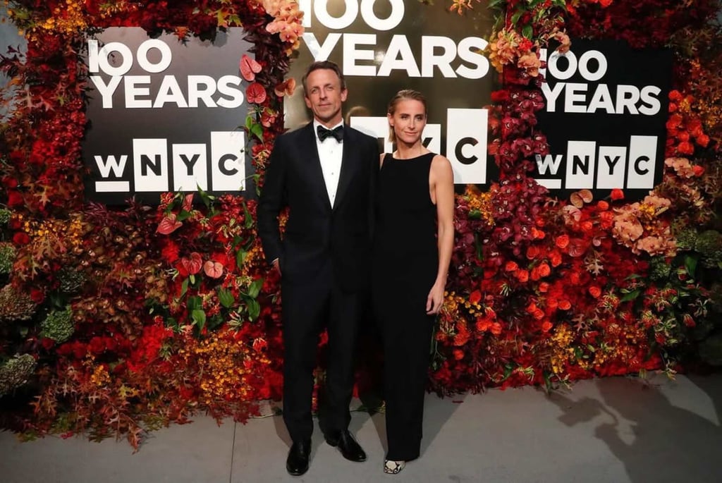 Seth Meyers and Alexi Ashe have three children. Photo: @sethmeyers/Instagram