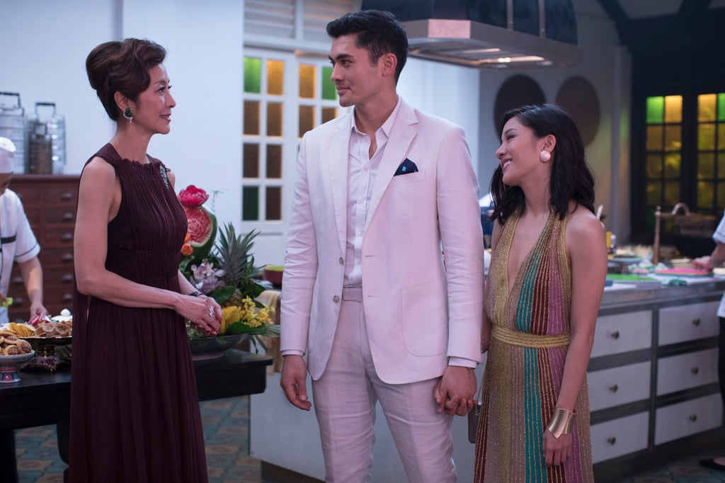 Michelle Yeoh, Henry Golding and Constance Wu in a scene from the film Crazy Rich Asians. Photo: Sanja Bucko/Warner Bros. Entertainment via AP