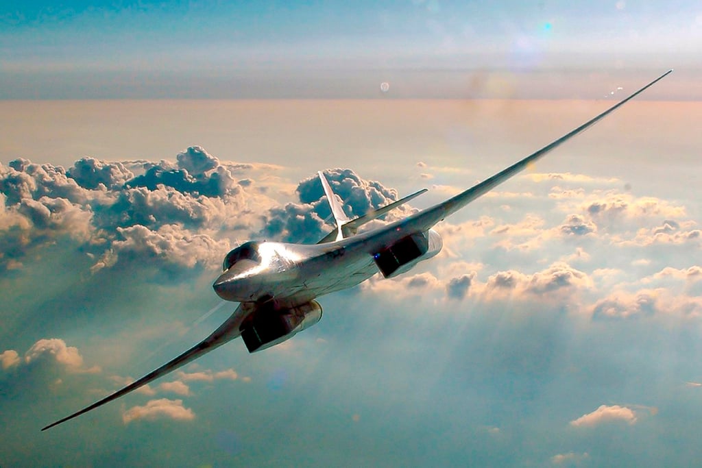 A Russian nuclear-capable strategic bomber. File photo: Russian Defence Ministry via AP A Russian nuclear-capable strategic bomber. File photo: Russian Defence Ministry via AP