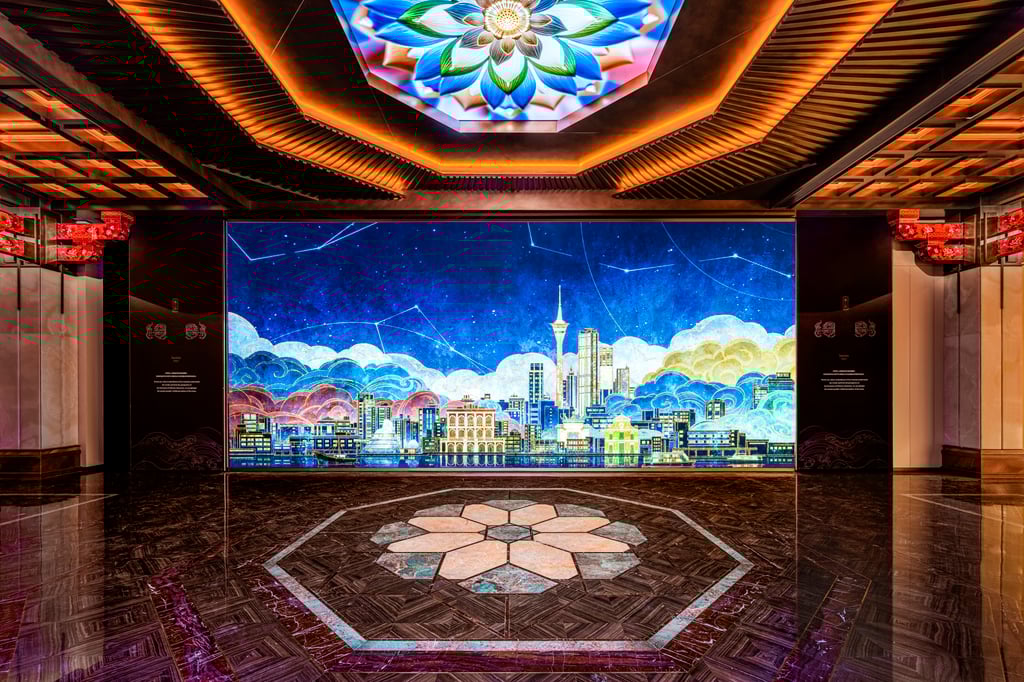 The Poly MGM Museum has been conceived as a cultural connector between Eastern and Western philosophy. Photo: Handout The Poly MGM Museum has been conceived as a cultural connector between Eastern and Western philosophy. Photo: Handout