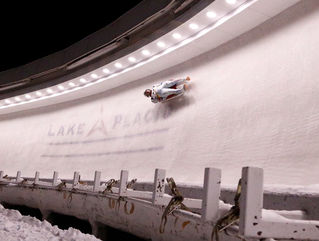 Shiva Keshavan, who competed in six Olympics, seen here in a Nations Cup luge race in 2017. Photo: AP Shiva Keshavan, who competed in six Olympics, seen here in a Nations Cup luge race in 2017. Photo: AP