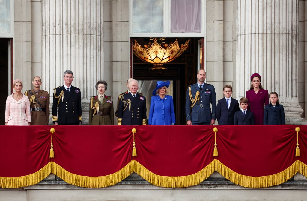 Britain’s royals on the balcony of Buckingham Palace. Photo: Reuters Britain’s royals on the balcony of Buckingham Palace. Photo: Reuters