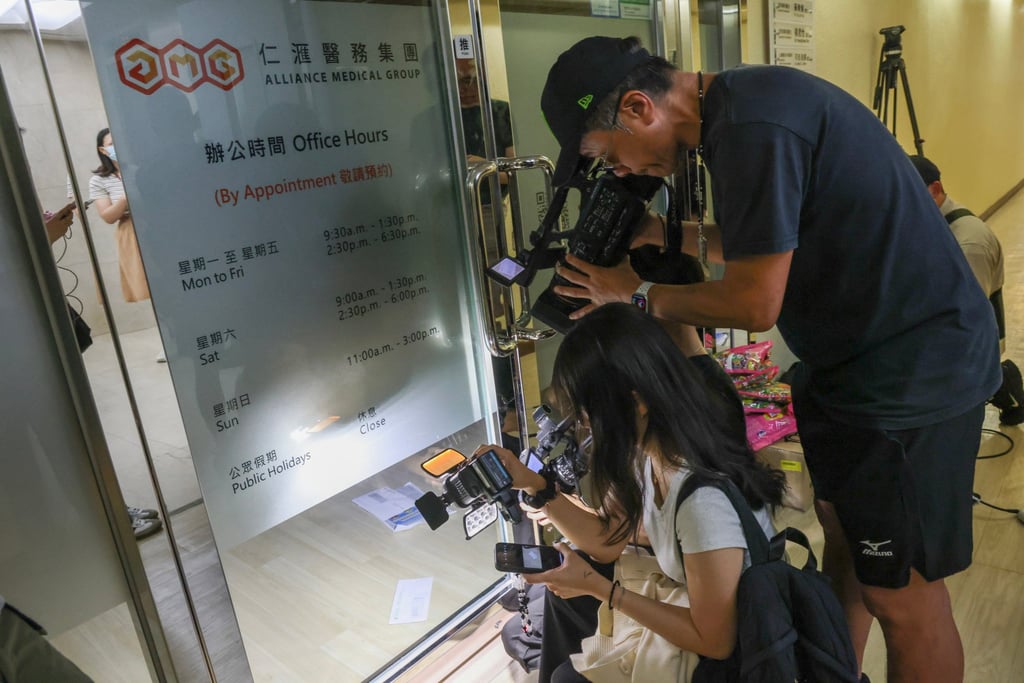 The number of complaints, including from parents who paid in advance for their children’s vaccination packages, has reached more than 2,000. Photo: Jelly Tse The number of complaints, including from parents who paid in advance for their children’s vaccination packages, has reached more than 2,000. Photo: Jelly Tse