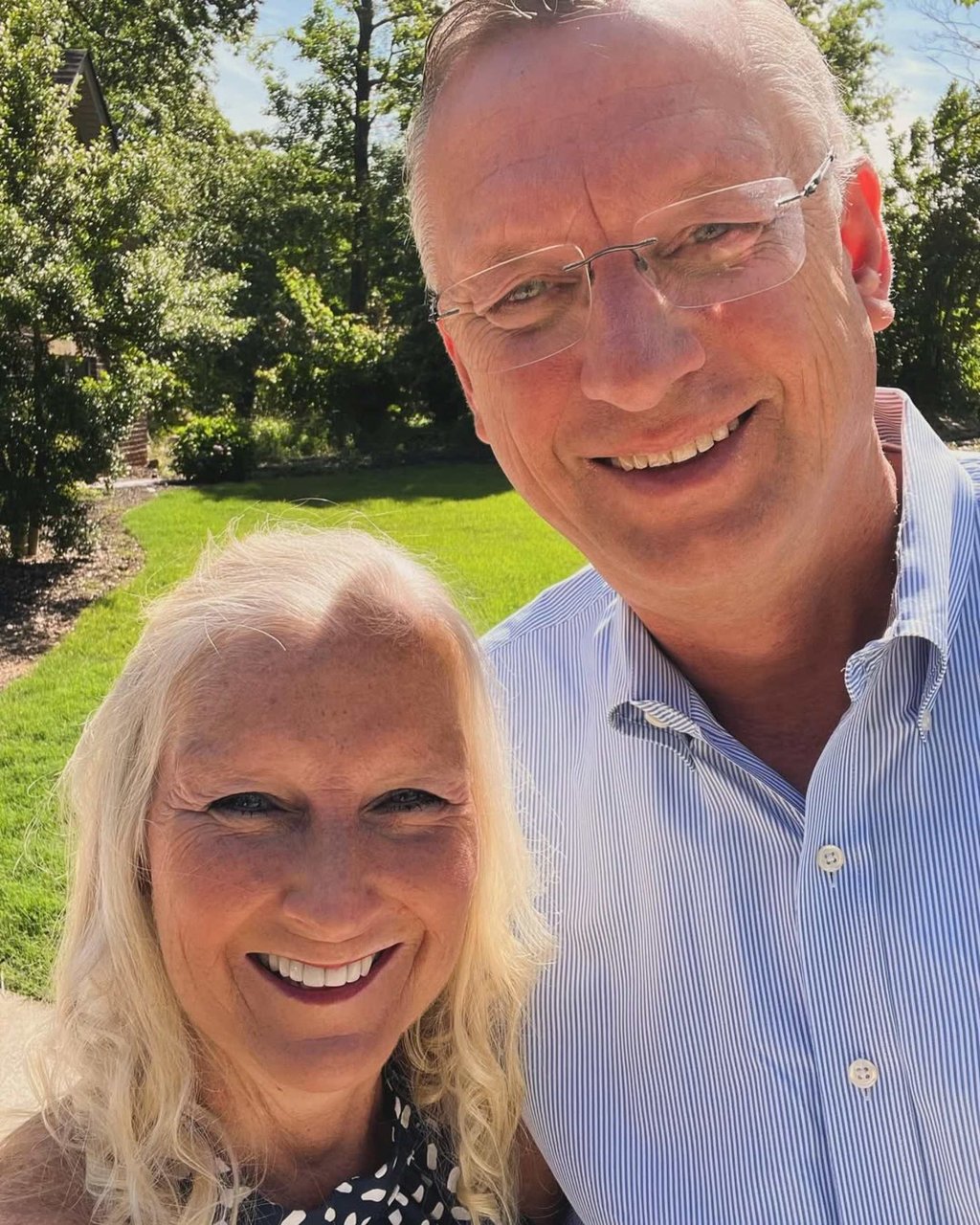 Doug Collins and his wife Lisa, who is deeply involved in community work. Photo: @dougcollinsga/Instagram