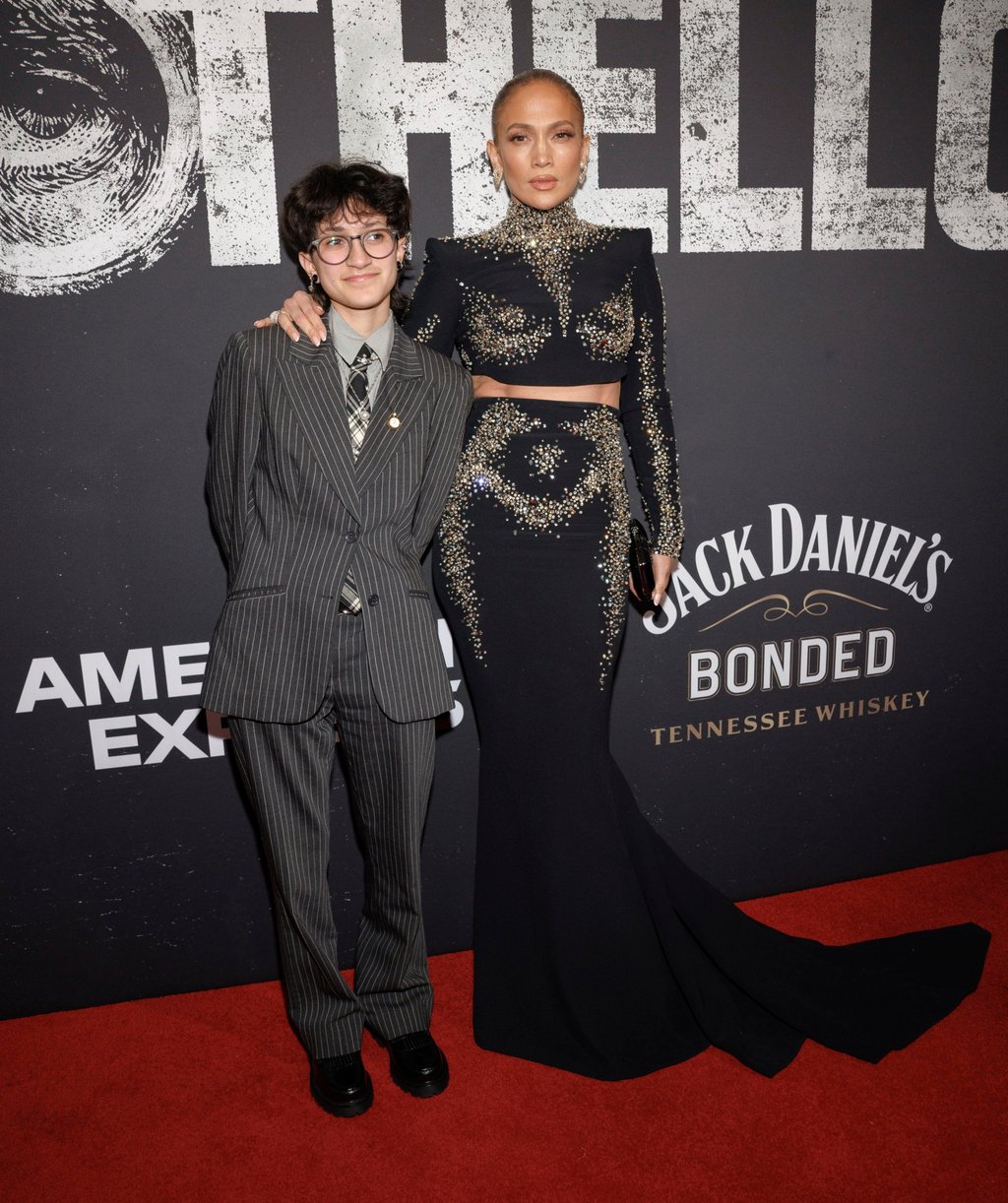 Emme Muñiz and Jennifer Lopez attend the Broadway opening night of William Shakespeare’s Othello at the Barrymore Theatre in New York, in March. Photo: AP Photo Emme Muñiz and Jennifer Lopez attend the Broadway opening night of William Shakespeare’s Othello at the Barrymore Theatre in New York, in March. Photo: AP Photo