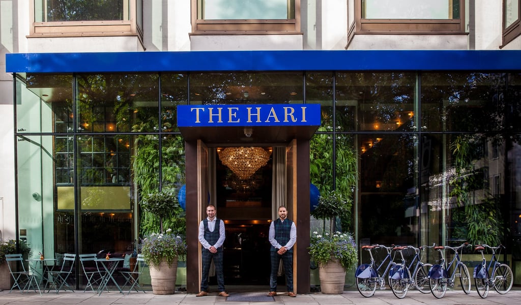 The Hari London, one of the global properties of the Harilela Group, opened in August 2016. Photo: Harilela Hotels