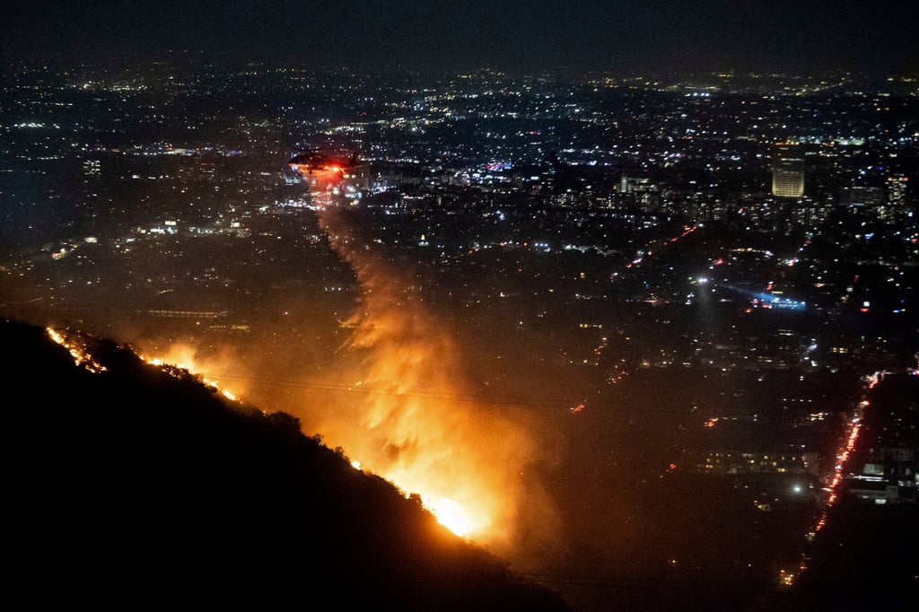 The wildfires that ravaged parts of Los Angeles in January 2025 were some of the most costly in California’s history, and have not done the city’s film industry any favours. Photo: AP The wildfires that ravaged parts of Los Angeles in January 2025 were some of the most costly in California’s history, and have not done the city’s film industry any favours. Photo: AP