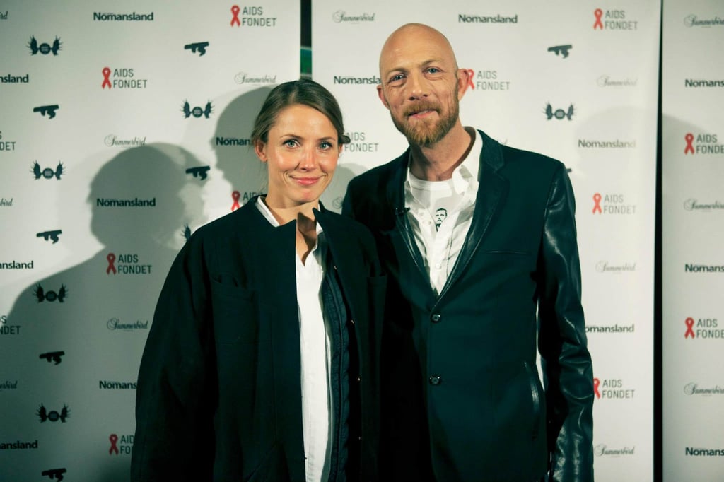 Directors Tuva Novotny and Karsten Geisnæs. Photo: Nomansland/Facebook