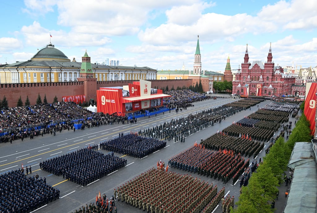 Troops on Moscow’s Red Square. Photo: RIA Novosti via EPA-EFE Troops on Moscow’s Red Square. Photo: RIA Novosti via EPA-EFE