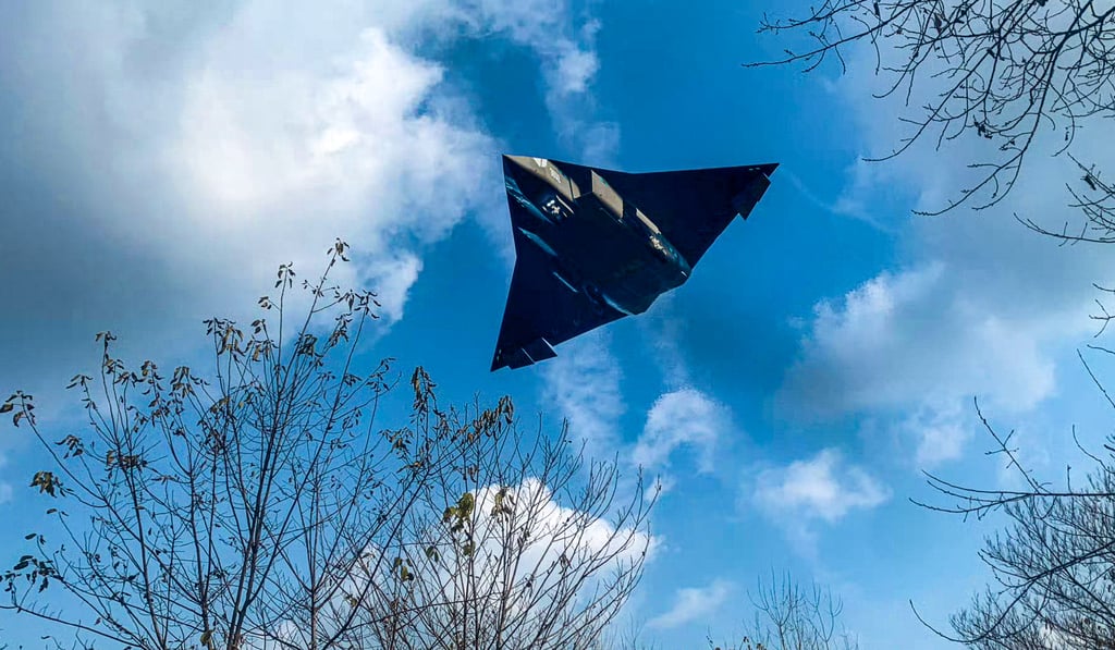 The fighter still being developed by the Chengdu Aircraft Industry Corporation is unofficially referred to as the J-36. Photo: Weibo/河东三叔 The fighter still being developed by the Chengdu Aircraft Industry Corporation is unofficially referred to as the J-36. Photo: Weibo/河东三叔