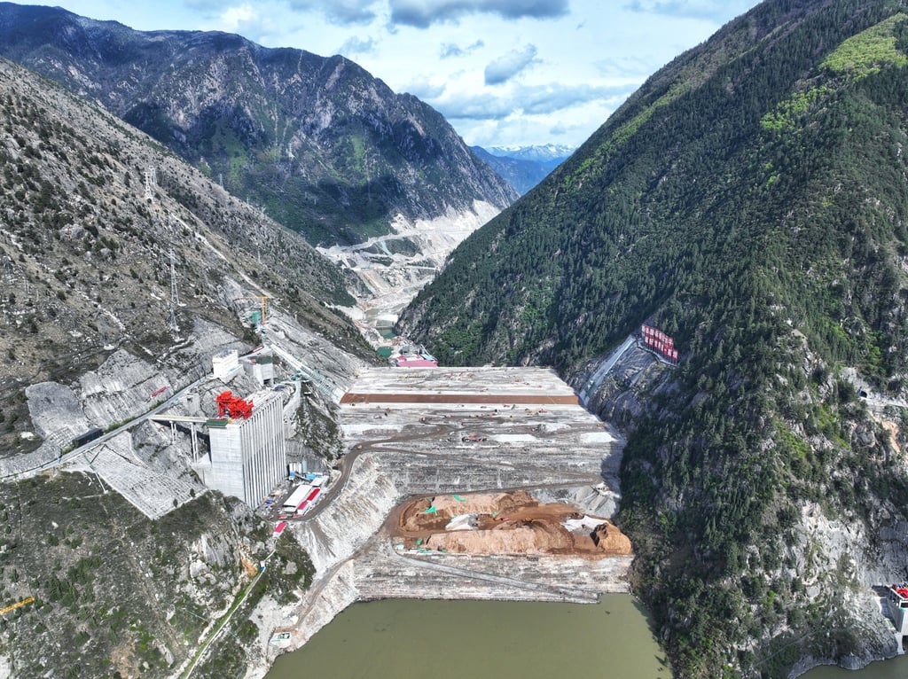 The Shuangjiangkou hydropower project in Sichuan province has been under construction for nearly a decade. Photo: Handout The Shuangjiangkou hydropower project in Sichuan province has been under construction for nearly a decade. Photo: Handout