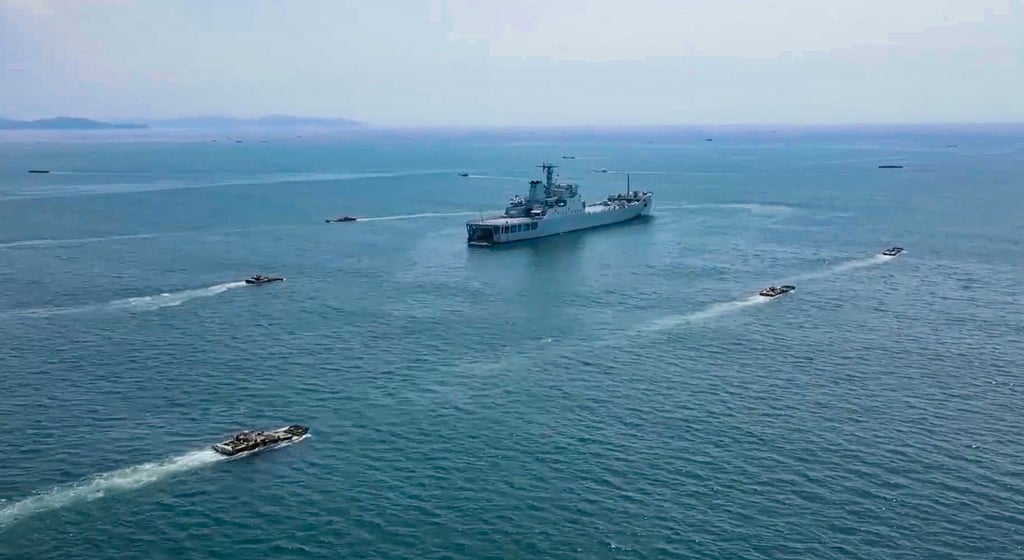 PLA Daily highlighted the importance of the military defending the nation’s sovereignty, security and development. Photo: Weibo/PLA Eastern Theatre Command PLA Daily highlighted the importance of the military defending the nation’s sovereignty, security and development. Photo: Weibo/PLA Eastern Theatre Command
