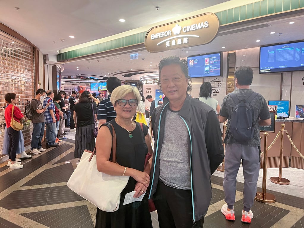 Cara Tang and her husband were going to watch Vital Signs. Photo: Ambrose Li Cara Tang and her husband were going to watch Vital Signs. Photo: Ambrose Li