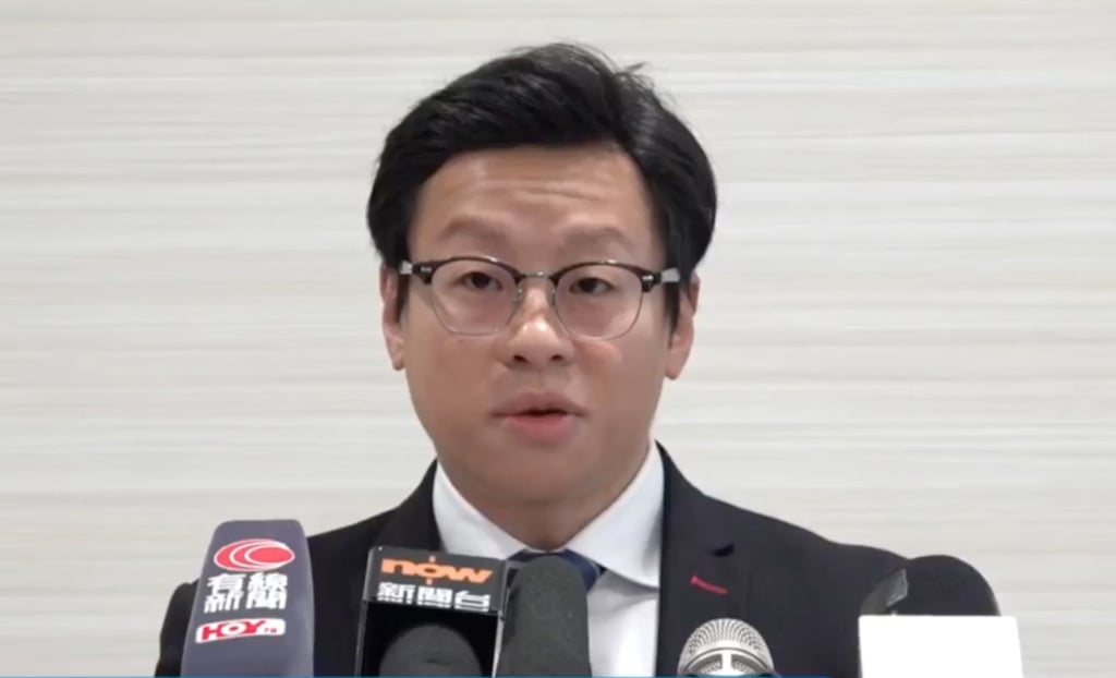 Chief Inspector Nicholas Yuen says one victim handed over HK1.9 million in nine transactions. Photo: SCMP Chief Inspector Nicholas Yuen says one victim handed over HK1.9 million in nine transactions. Photo: SCMP