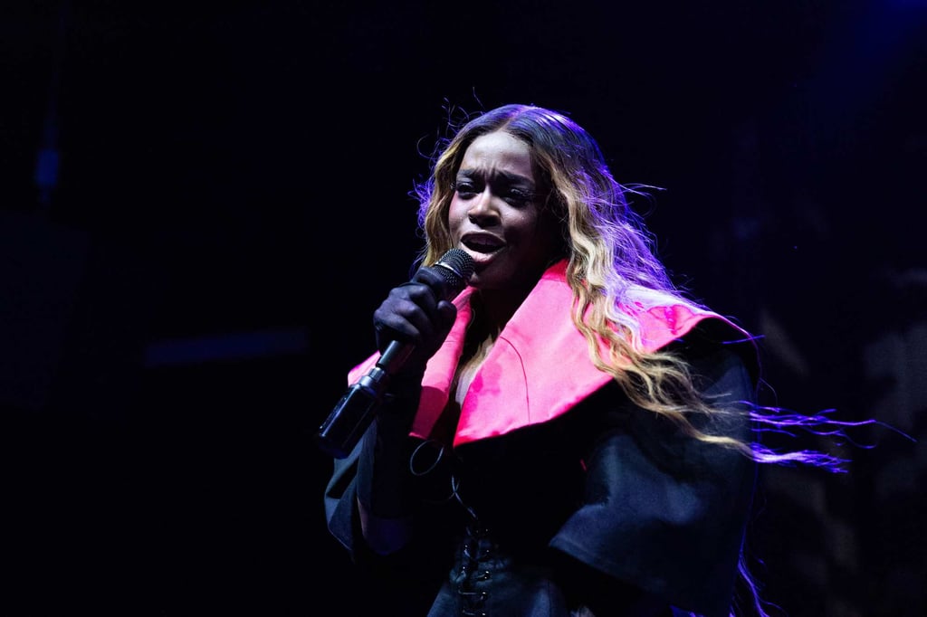 US rapper Azealia Banks performs during her concert in Paris on April 12. Photo: AFP US rapper Azealia Banks performs during her concert in Paris on April 12. Photo: AFP