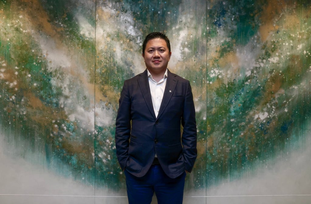Raffles Family Office group CEO Kwan Chi-man at the company’s new office in Central. Photo: Jonathan Wong Raffles Family Office group CEO Kwan Chi-man at the company’s new office in Central. Photo: Jonathan Wong
