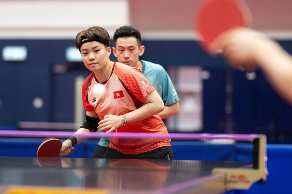 Doo Hoi-kem (left) and Wong Chun-ting hope to improve on their past bronze medals. Photo: HKCTTA Doo Hoi-kem (left) and Wong Chun-ting hope to improve on their past bronze medals. Photo: HKCTTA