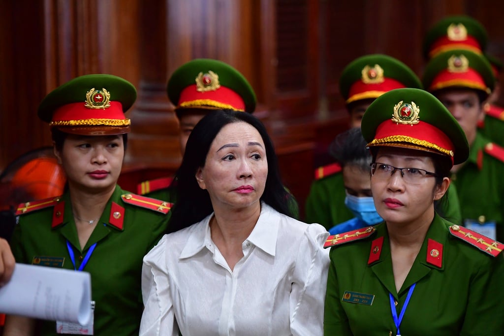 Businesswoman Truong My Lan attends a trial in Ho Chi Minh City, Vietnam in April 2024. Photo: AFP Businesswoman Truong My Lan attends a trial in Ho Chi Minh City, Vietnam in April 2024. Photo: AFP