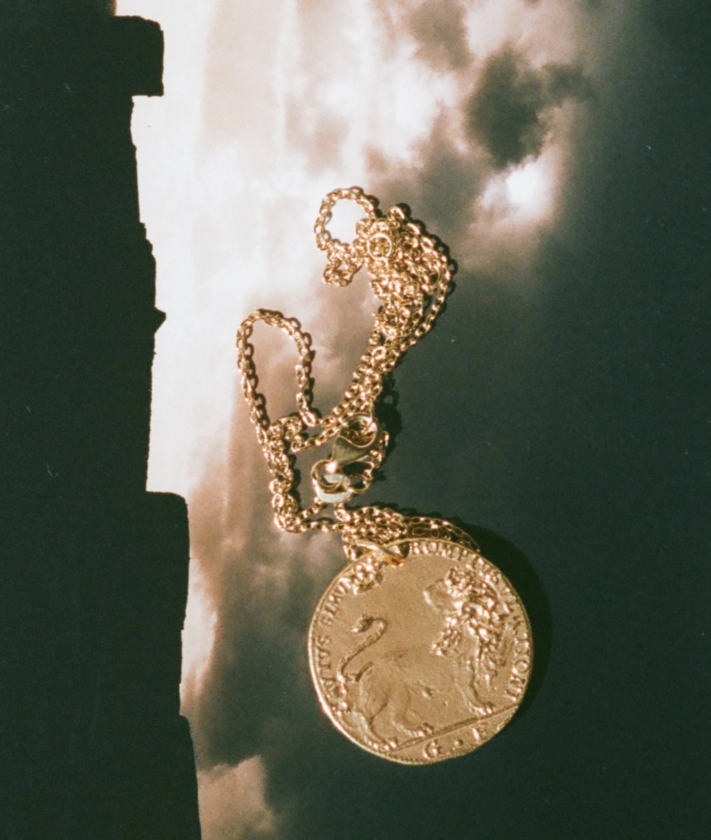 Alighieri’s Il Leone medallion necklace is inspired by the works of Italian poet Dante Alighieri. Photo: Handout