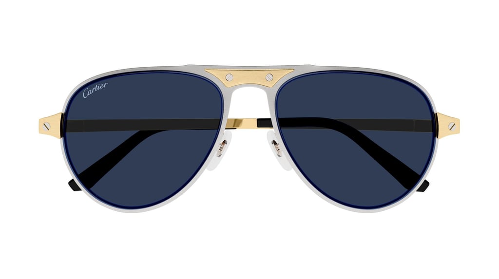 Cartier Eyewear Pilot-frame sunglasses. Photo: Handout