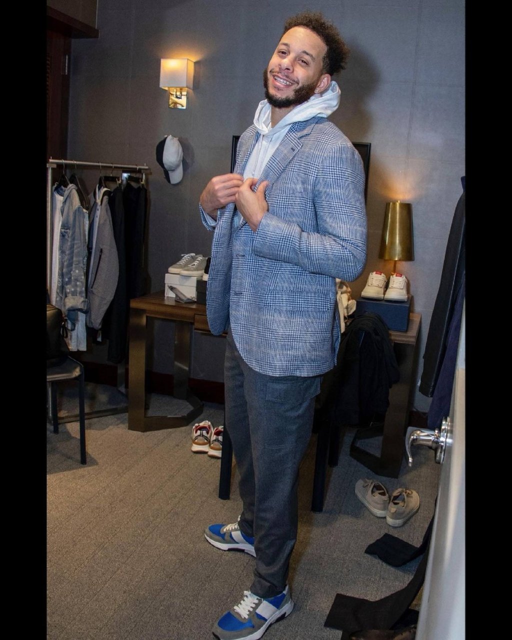 Seth Curry in 2021. Photo: @sdotcurry/Instagram